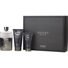 Gucci Guilty pour homme by Gucci for Men Gift Set 3p