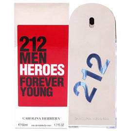 212 Heroes Forever Young by Carolina Herrera EDT for Men 1.7oz